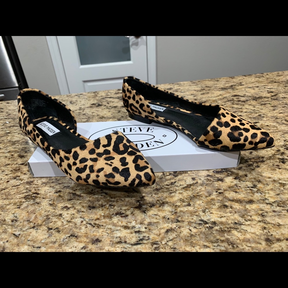 Steve Madden Audriana Flat Leopard 8